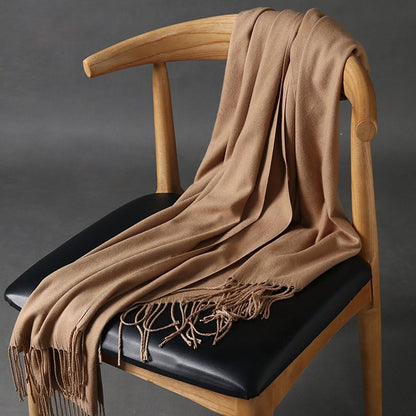 Womens Thick Oversized Pashmina Shawl Wrap Scarves Soft Winter Warm Blanket | Womens Gifts Extra Large Long Wayfarer Travel Blanket